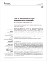 Use of Microbiota to Fight Mosquito-Borne Disease