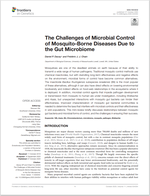 The Challenges of Microbial Control of Mosquito-Borne Diseases Due to the Gut Microbiome